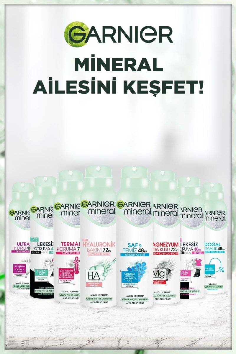 Garnier Mineral Hyaluronik Bakım Sprey Deodorant