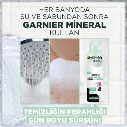 Garnier Mineral Lekesiz Koruma Ferah Koku Spray Deodorant