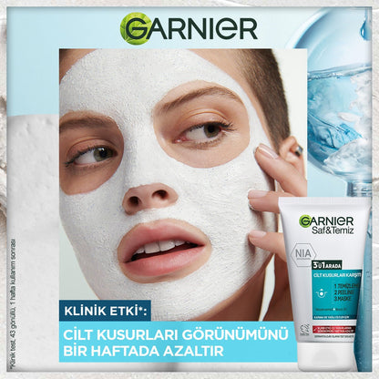 Garnier Saf &amp; Temiz Yağlanma ve Pürüzlere Karşı 3&