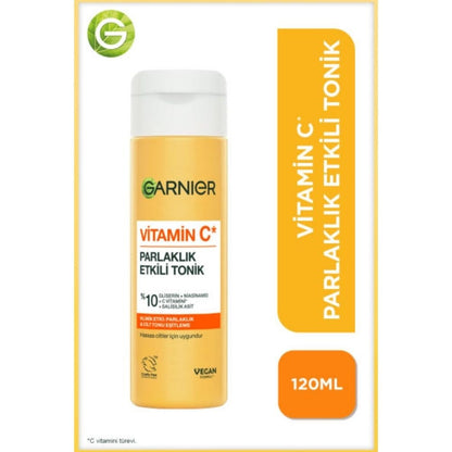 Garnier Vitamin C Parlaklık Etkili Tonik // Gliserin, Niasinamid, Salisilik Asit 120 ml