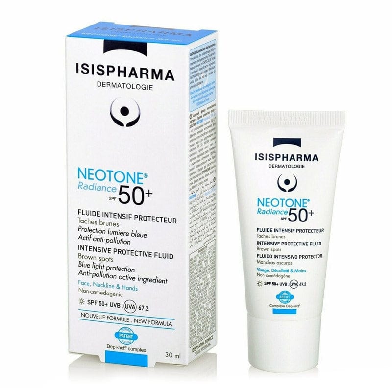 Isis Pharma Neotone Radiance Spf50 Cream Koyu Renkli Lekeler Için Güneş Koruyuculu Krem 30 ml