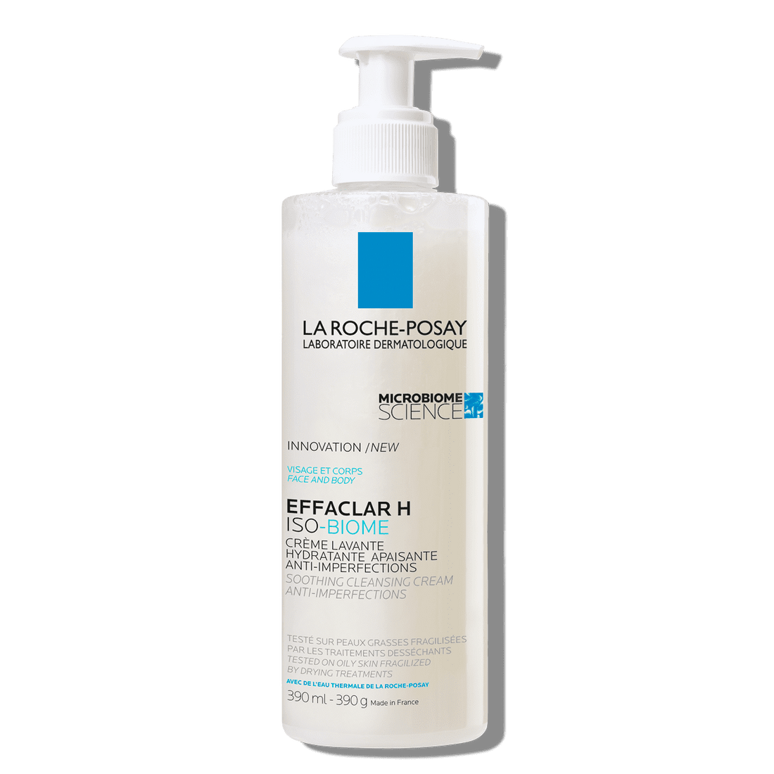 La Roche Posay Effaclar H Isobiome Lavant Yatıştırıcı ve Temizleyici Krem 390 ml