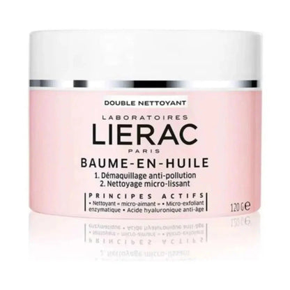Lierac Double Cleansing Balm-in-Oil 120 gr