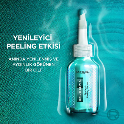 Loreal Paris Bright Reveal Koyu Lekelere Karşı Hızlı Etkili Yenileyici Peeling Serum 25% [AHA + BHA + PHA] 25ml