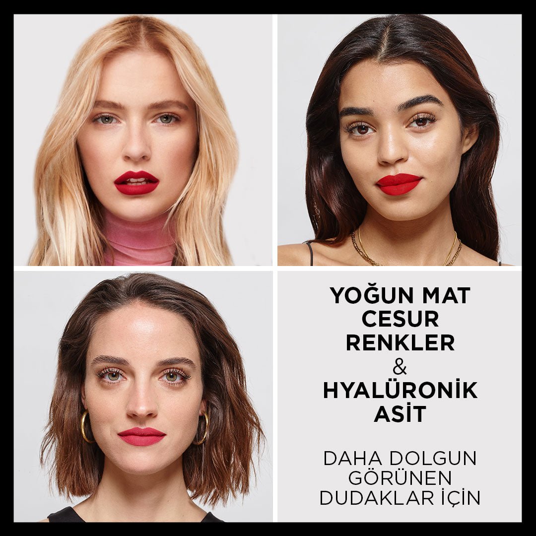 Loreal Paris Color Riche Intense Volume Matte Ruj - 100 Pink Worth It
