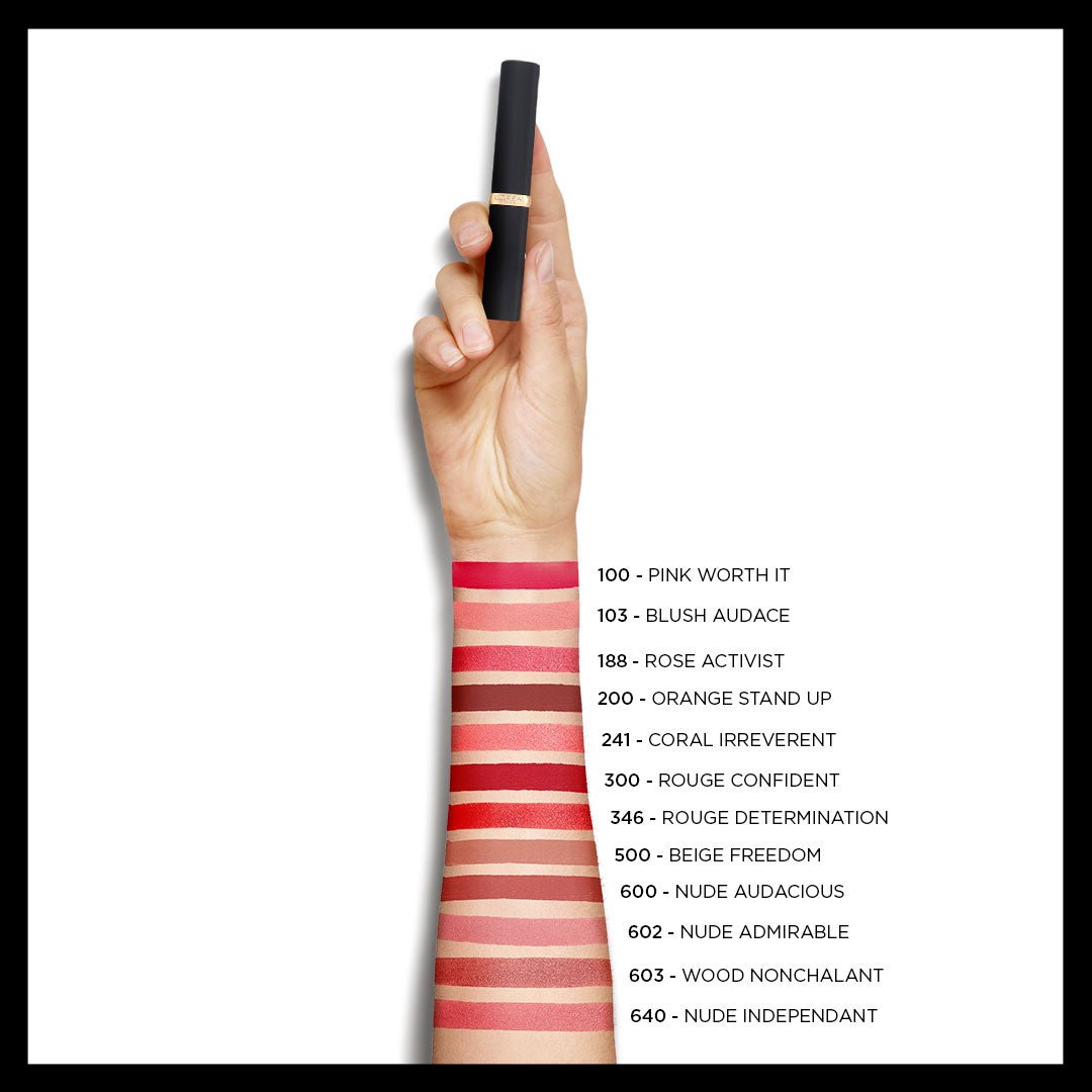 Loreal Paris Color Riche Intense Volume Matte Ruj - 100 Pink Worth It
