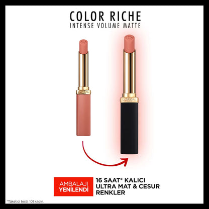 Loreal Paris Color Riche Intense Volume Matte Ruj - 500 Beige Freedom