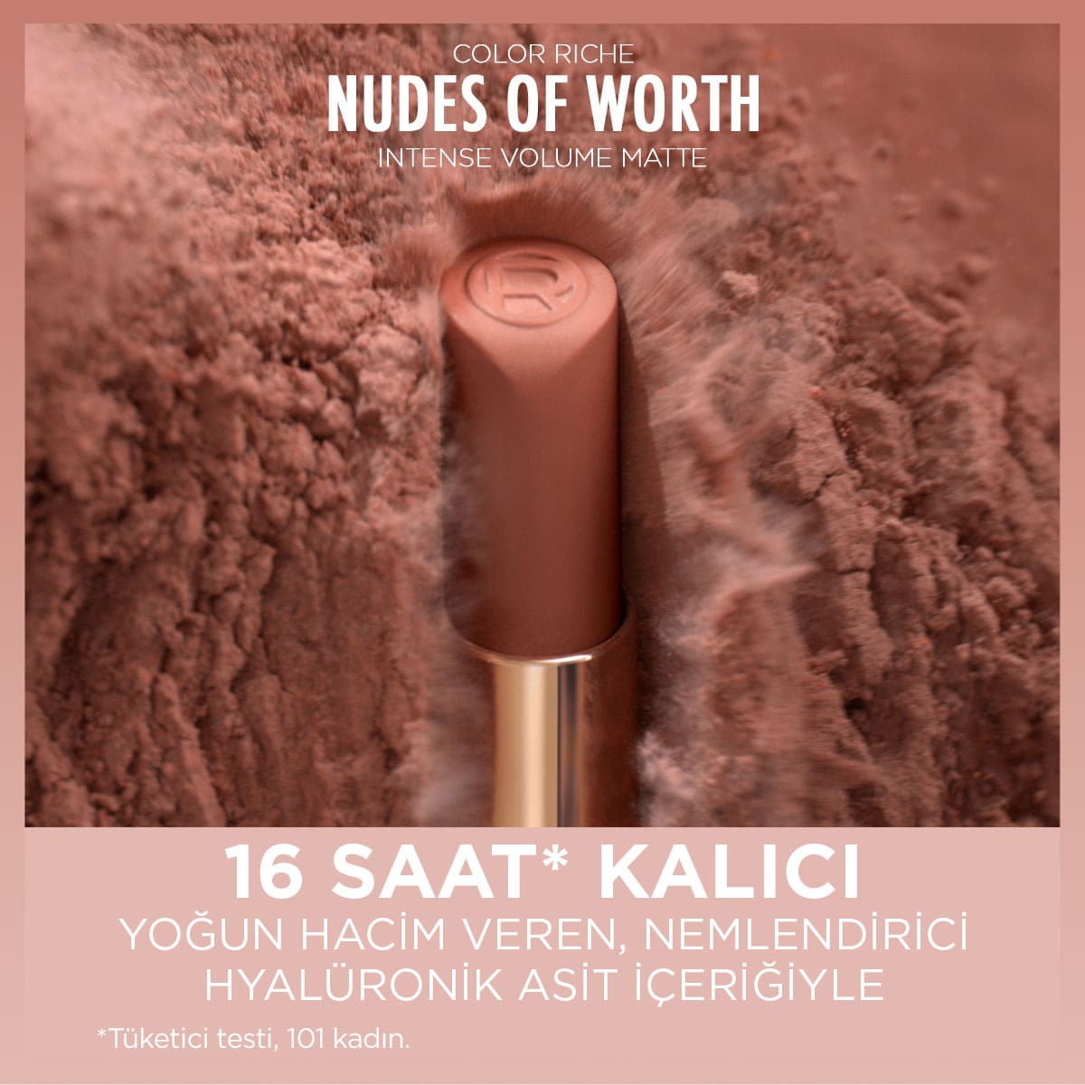 Loreal Paris Color Riche Intense Volume Matte Ruj -  601 Worth It