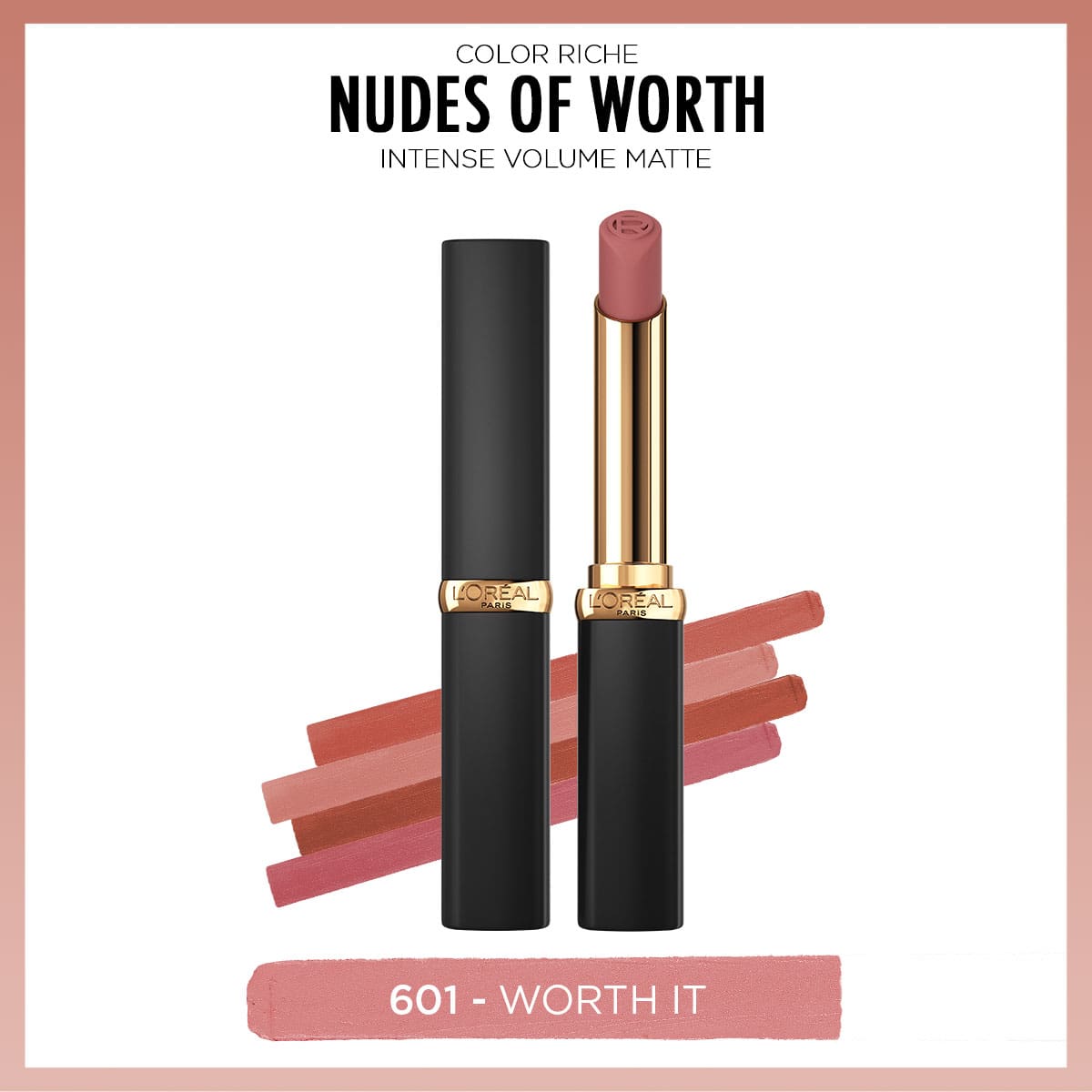 Loreal Paris Color Riche Intense Volume Matte Ruj -  601 Worth It
