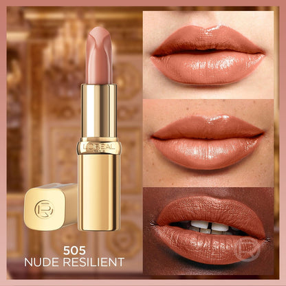 Loreal Paris Color Riche Saten Bitişli Ruj - 505 Nude Resilient