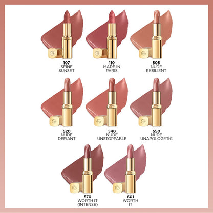 Loreal Paris Color Riche Saten Bitişli Ruj - 570 Worth It (Intense)