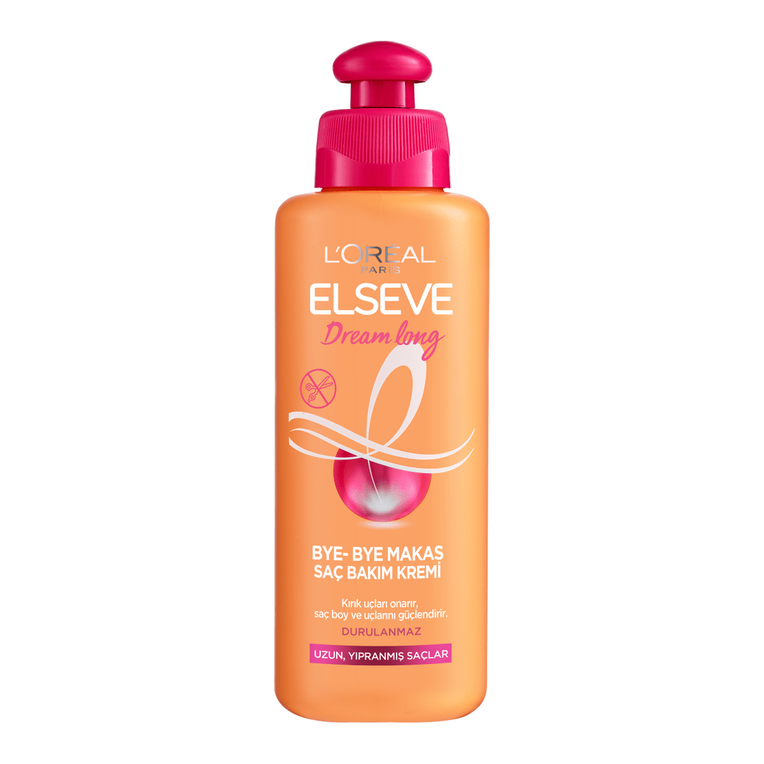 Loreal Paris Elseve Dream Long Bye-Bye Makas Saç Bakım Kremi 200 ml