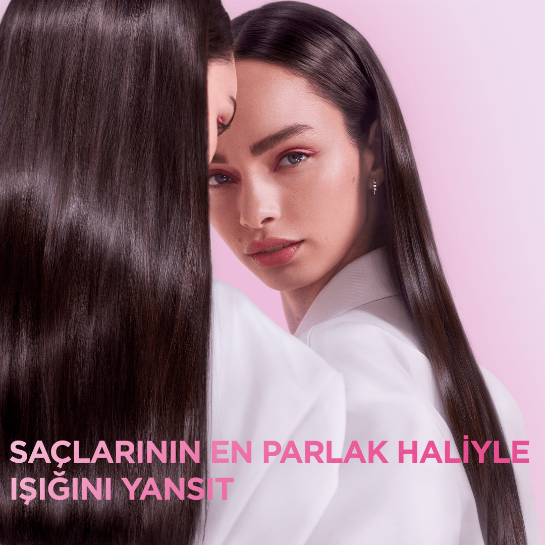 Loreal Paris Elseve Glycolic Gloss Mükemmel Parlaklık için Pürüzsüzleştirici Saç Kremi 150ml