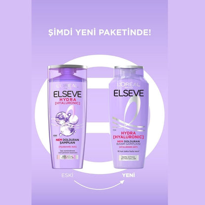 Loreal Paris Elseve Hydra [Hyaluronic] Nem Dolduran Şampuan 300 ml