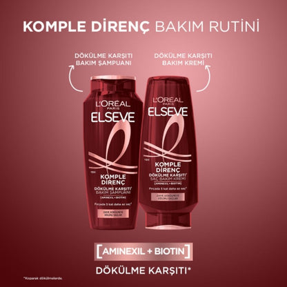 Loreal Paris Elseve Komple Direnç Dökülme Karşıtı Şampuan 300 ml