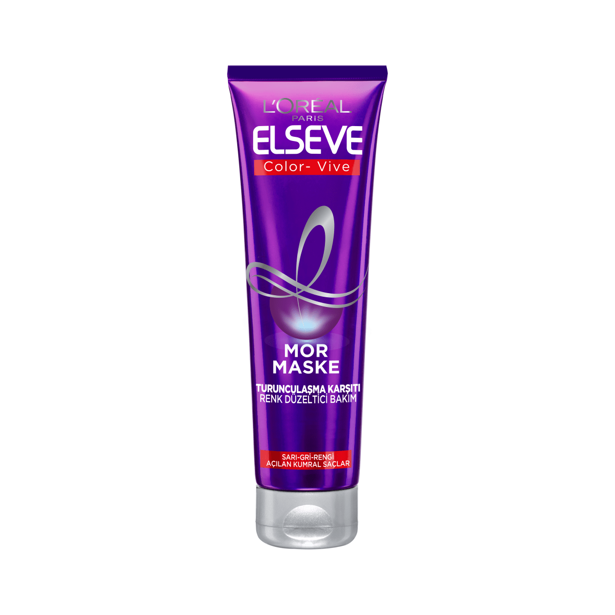 Loreal Paris Elseve Turunculaşma Karşıtı Renk Düzeltici Mor Maske 150ml
