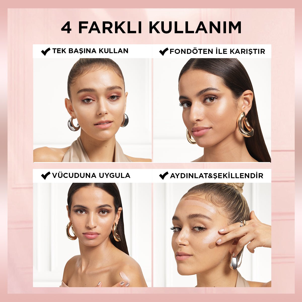 Loreal Paris Glotion All-In-One Doğal Işıltı 903 - Medium Glow