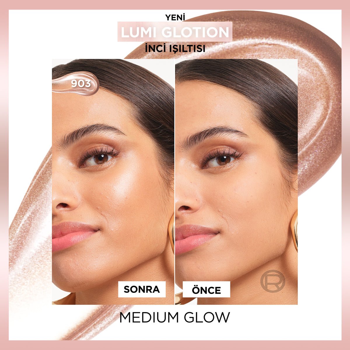 Loreal Paris Glotion All-In-One Doğal Işıltı 903 - Medium Glow
