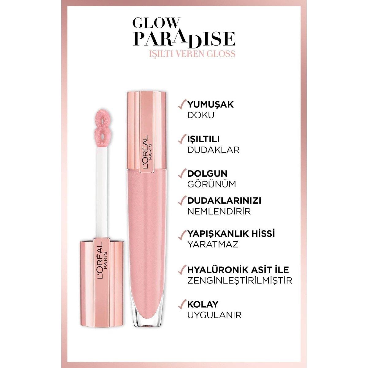 Loreal Paris Glow Paradise Balm in Gloss - Işıltı Veren Parlatıcı 402 I Soar