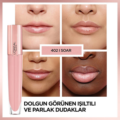 Loreal Paris Glow Paradise Balm in Gloss - Işıltı Veren Parlatıcı 402 I Soar