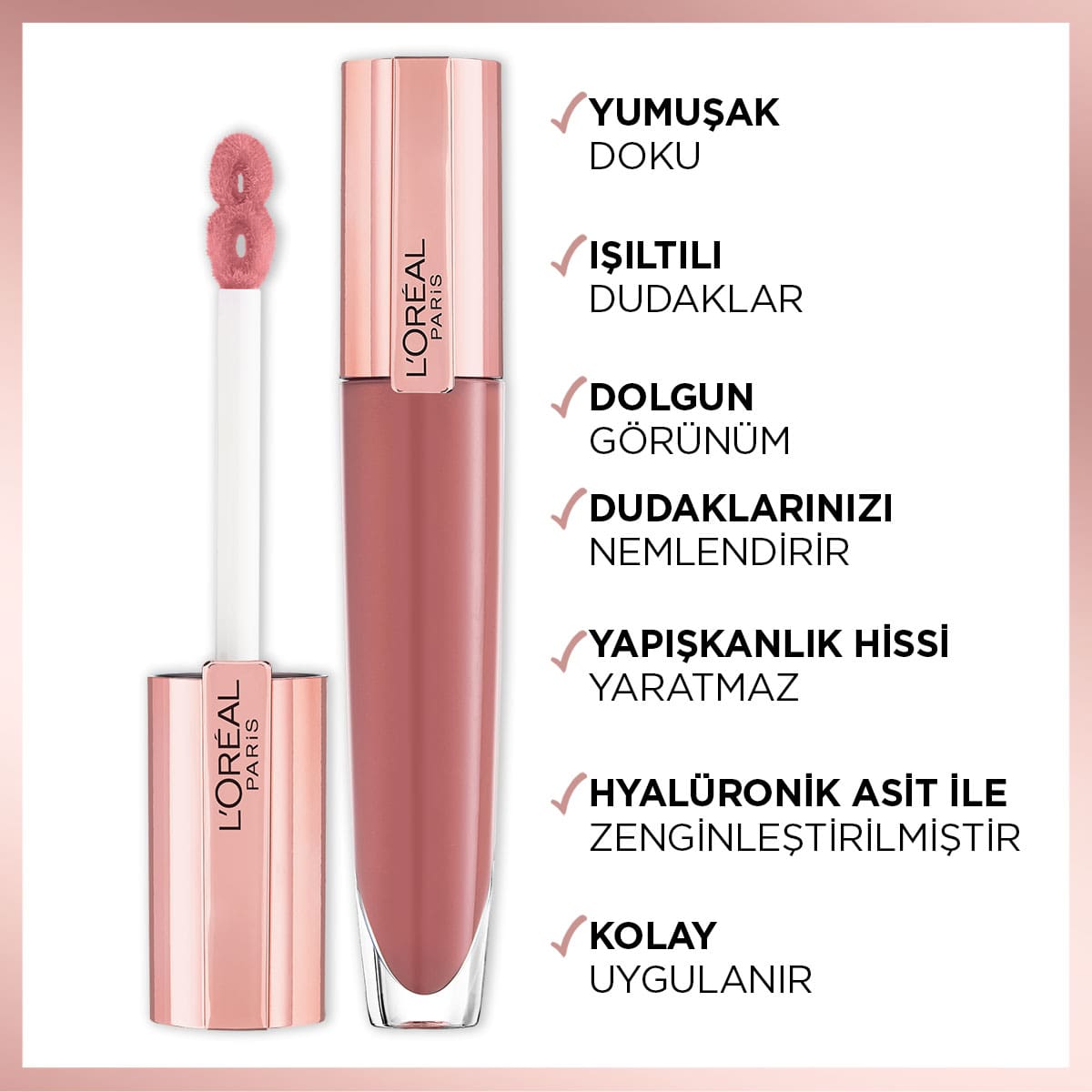 Loreal Paris Glow Paradise Balm in Gloss - Işıltı Veren Parlatıcı 412 I Heighten