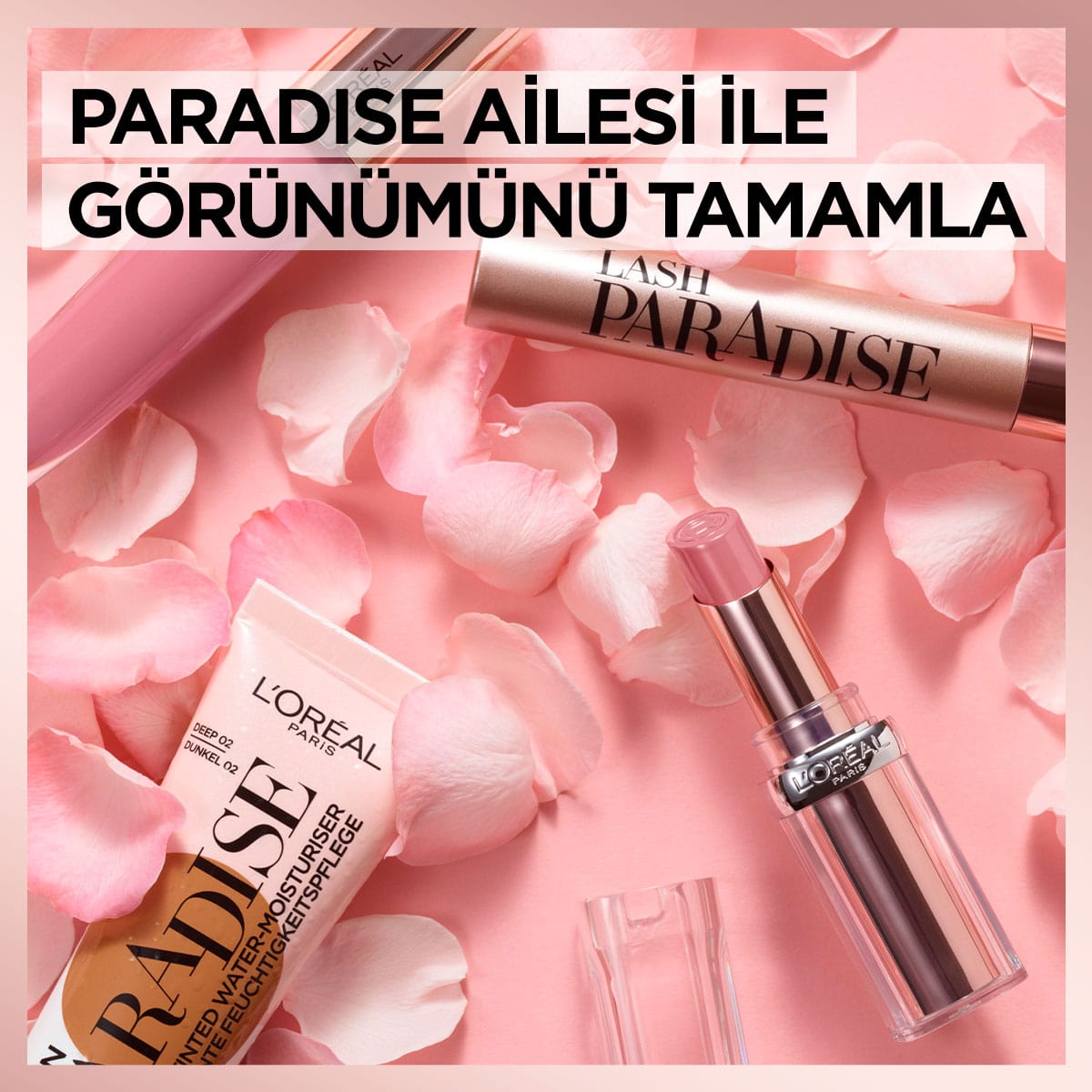 Loreal Paris Glow Paradise Balm-in-Lipstick - Işıltı Veren Ruj 112 Pastel Exaltation