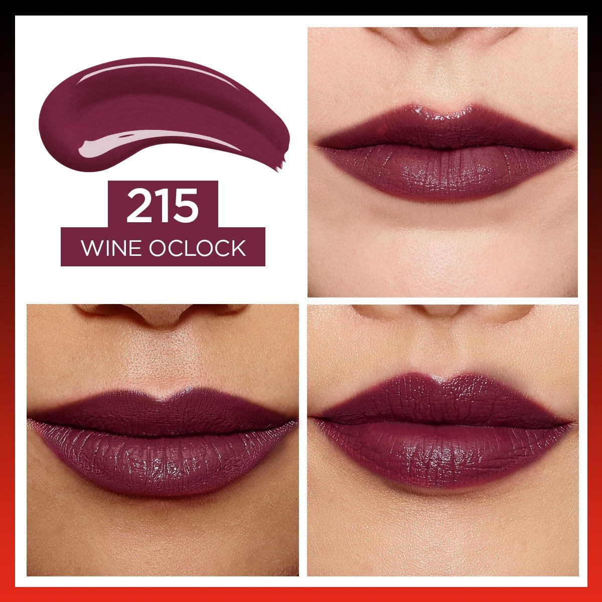Loreal Paris Infaillible 2-Step 24 Saat Kalıcı Likit Ruj &amp; Balm - 215 Wine Oclock