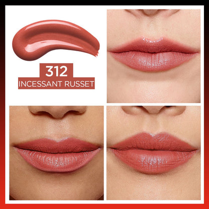 Loreal Paris Infaillible 2-Step 24 Saat Kalıcı Likit Ruj &amp; Balm - 312 Incessant Russet