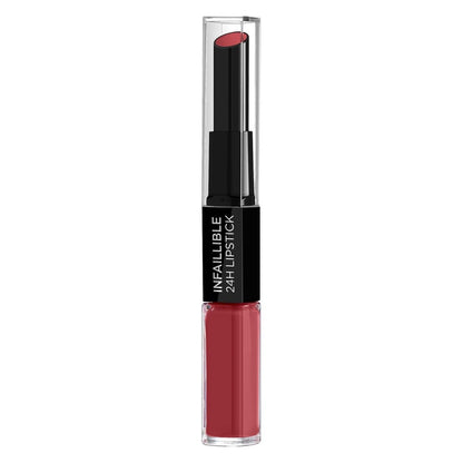 Loreal Paris Infaillible 2-Step 24 Saat Kalıcı Likit Ruj &amp; Balm - 805 Wine Stain