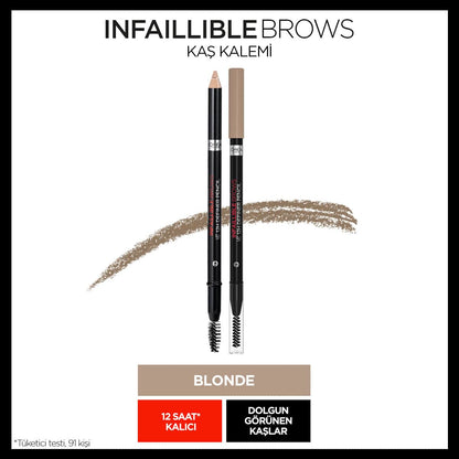 Loreal Paris Infaillible Brows Kaş Kalemi 07 Blonde