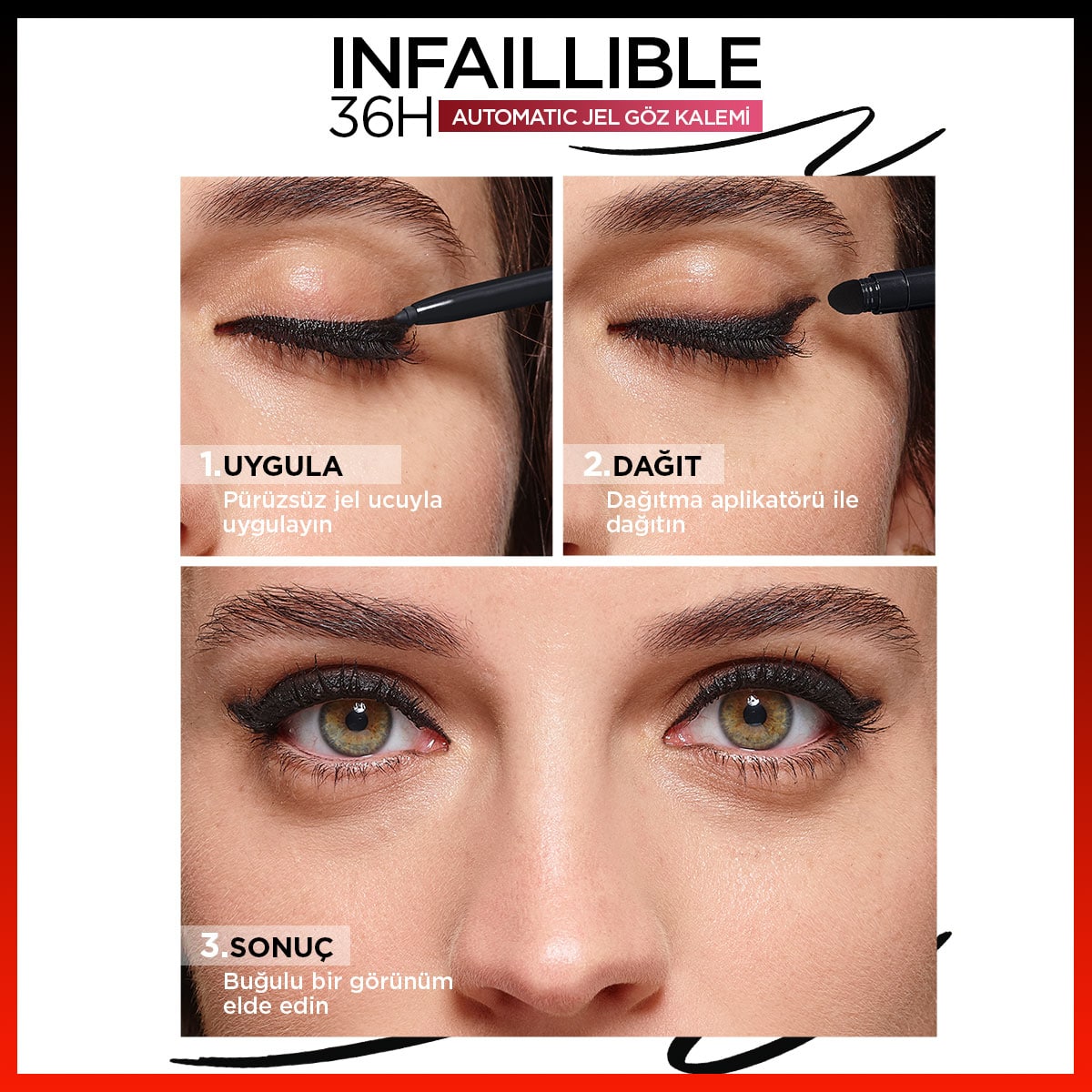 Loreal Paris Infaillible Göz Kalemi - 13 Velvet Bordeaux