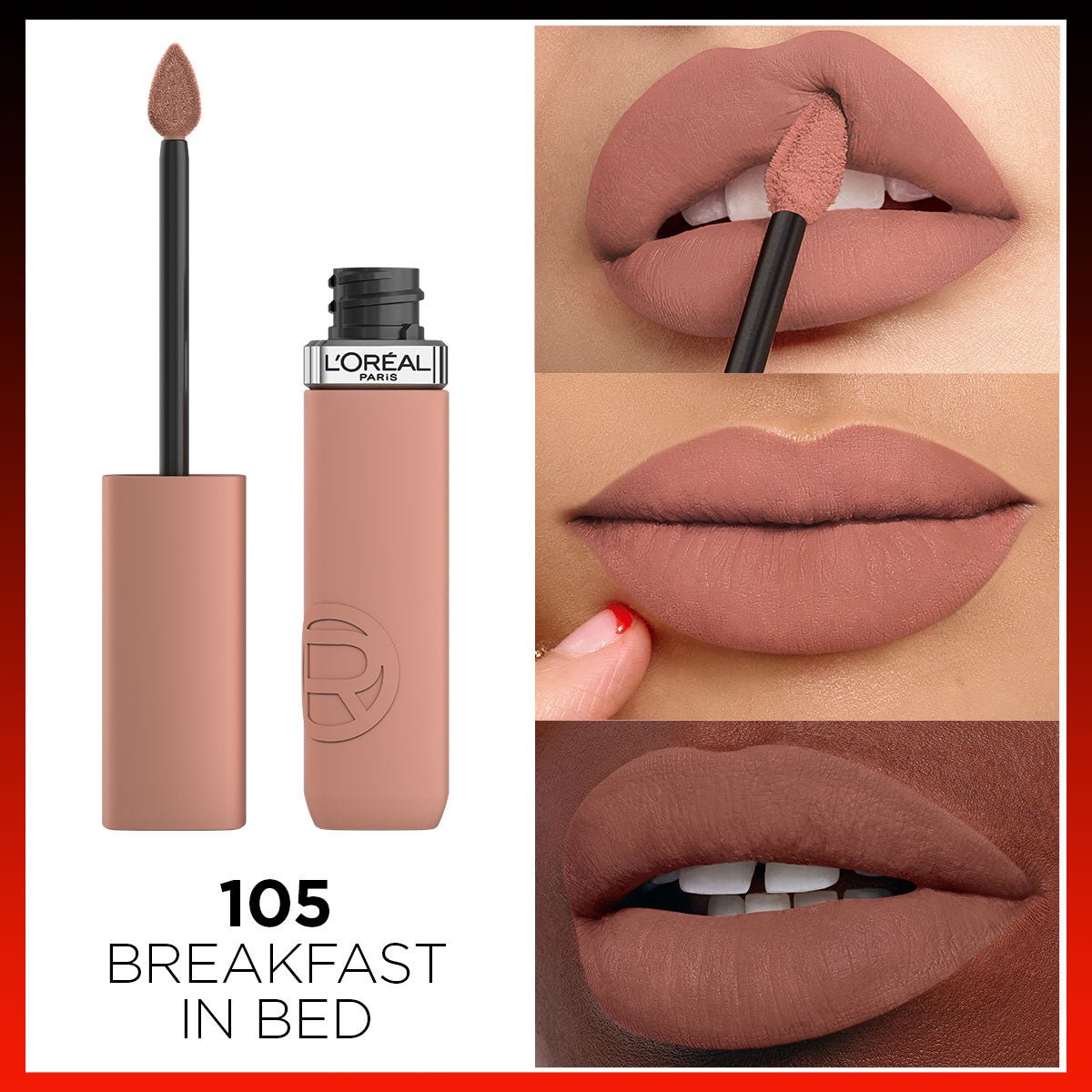 Loreal Paris Infaillible Matte Resistance Likit Mat Ruj - 105 Breakfast In Bed