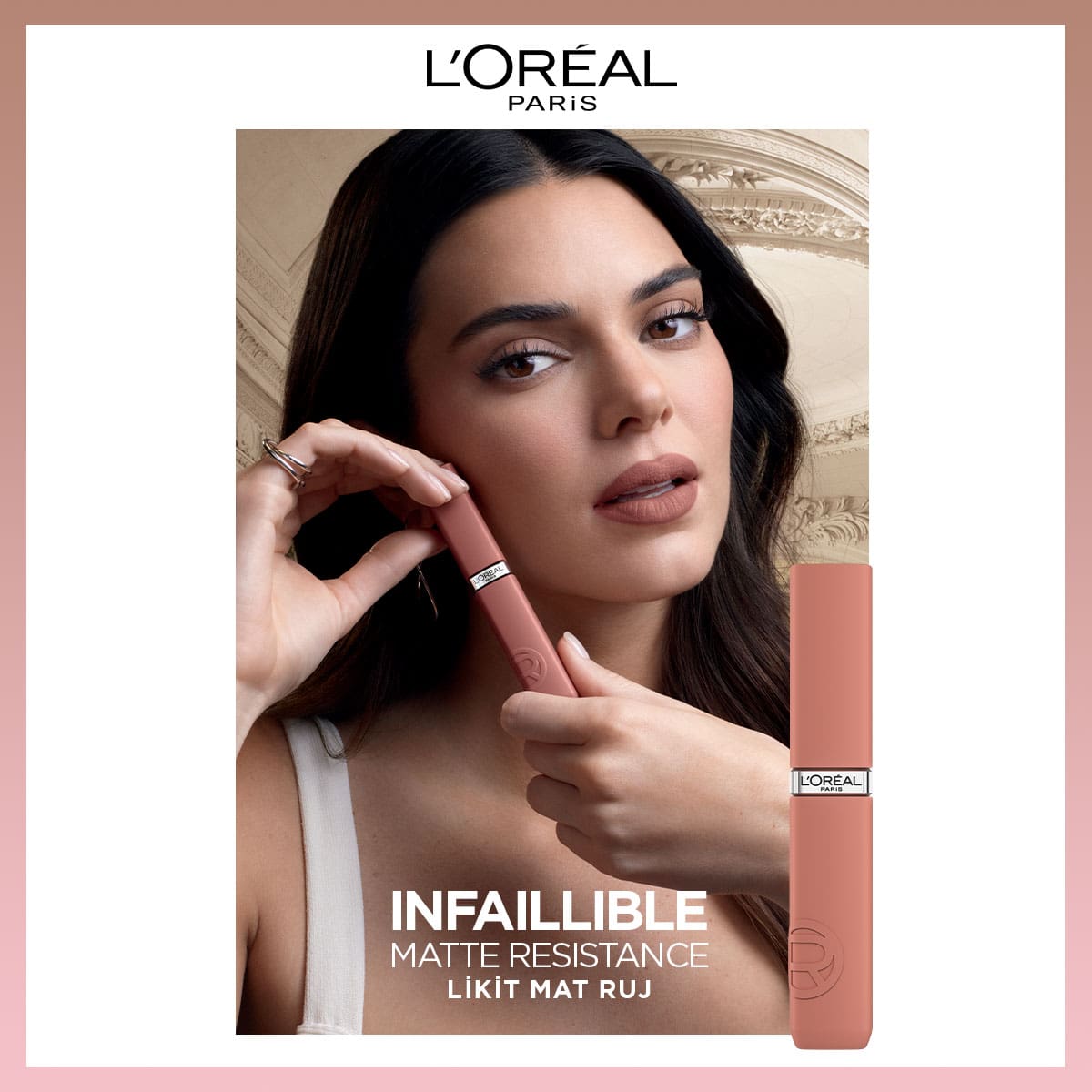 Loreal Paris Infaillible Matte Resistance Likit Mat Ruj - 601 Worth It