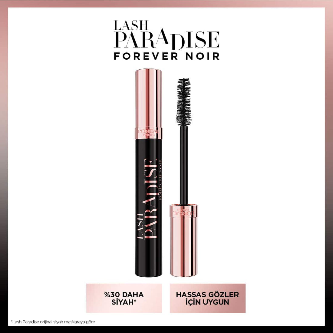 Loreal Paris Lash Paradise Forever Noir Maskara