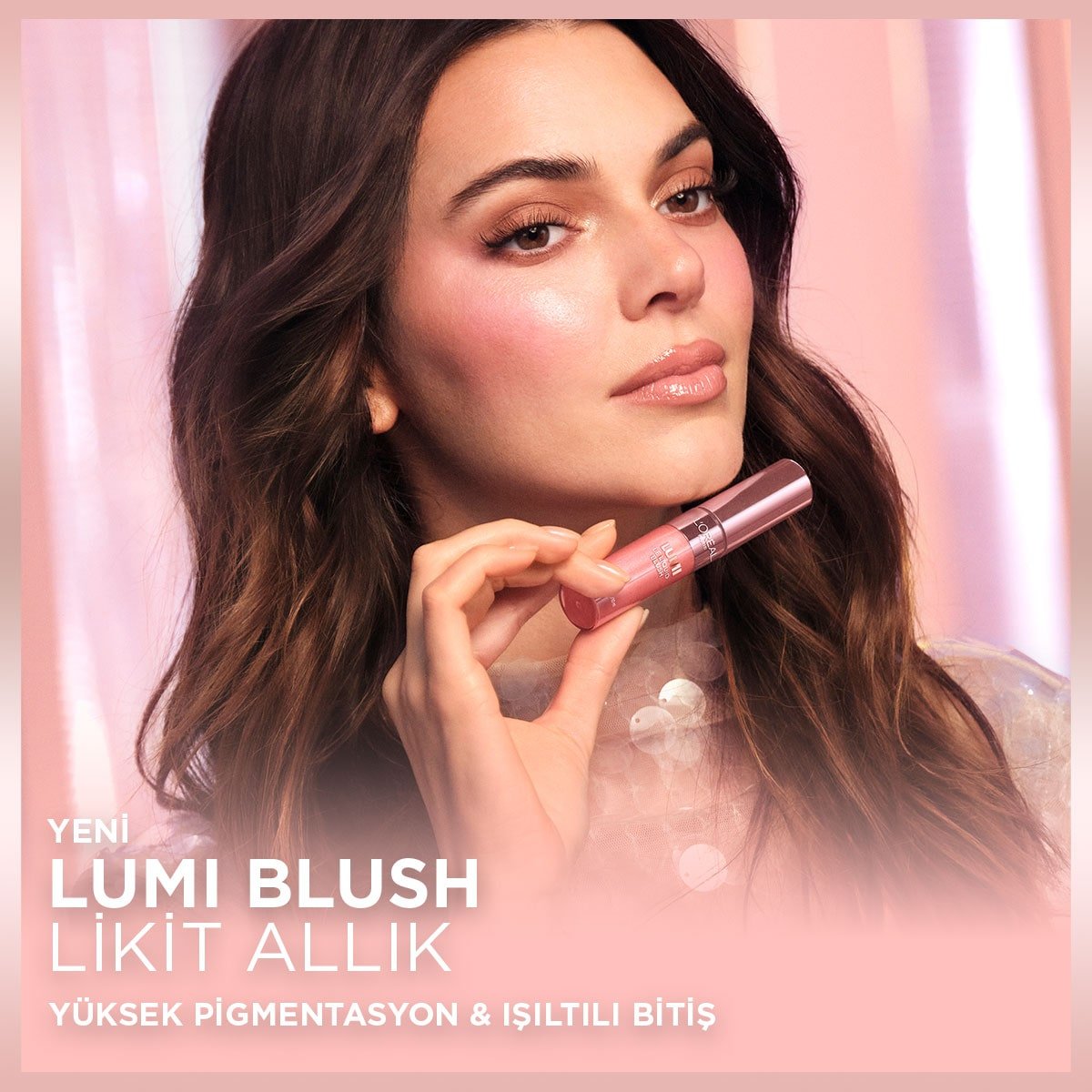 Loreal Paris Lumi Blush Likit Allık - 630 Glowy True Rose