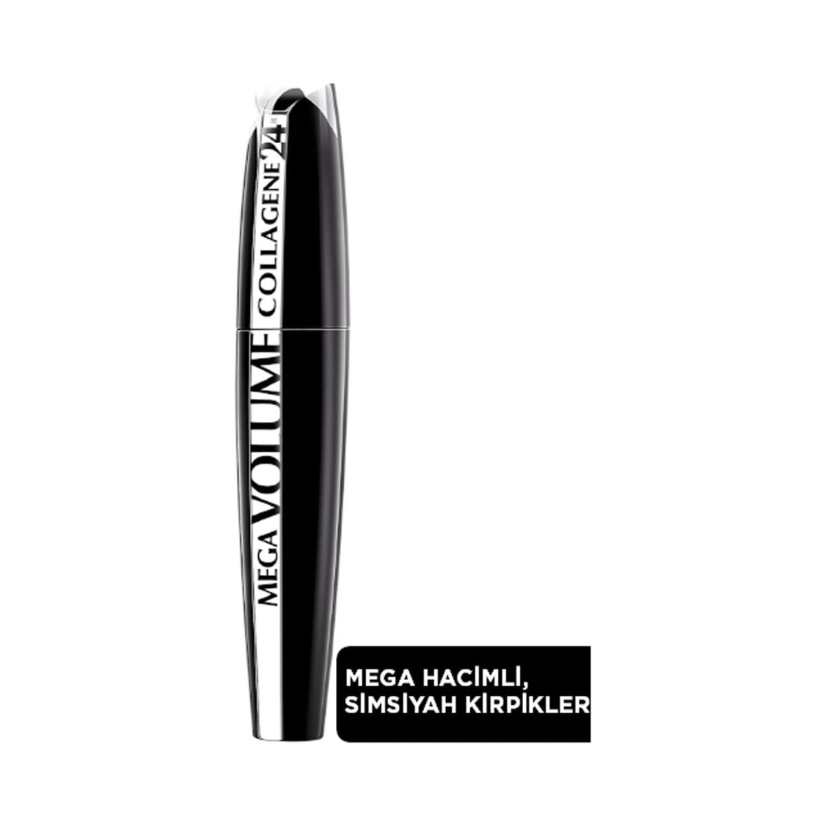 Loreal Paris Mega Volume Collagene 24H Siyah Maskara