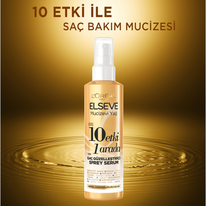 Loreal Paris Mucizevi Yağ 10 Etki 1 Arada Saç Güzelleştirici Sprey Serum 150ml
