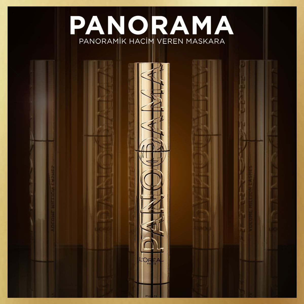 Loreal Paris Panorama Hacim Veren Maskara Koyu Kahverengi