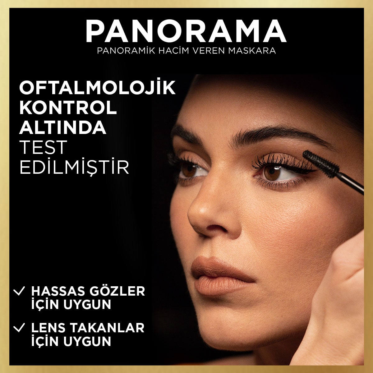 Loreal Paris Panorama Hacim Veren Maskara Siyah