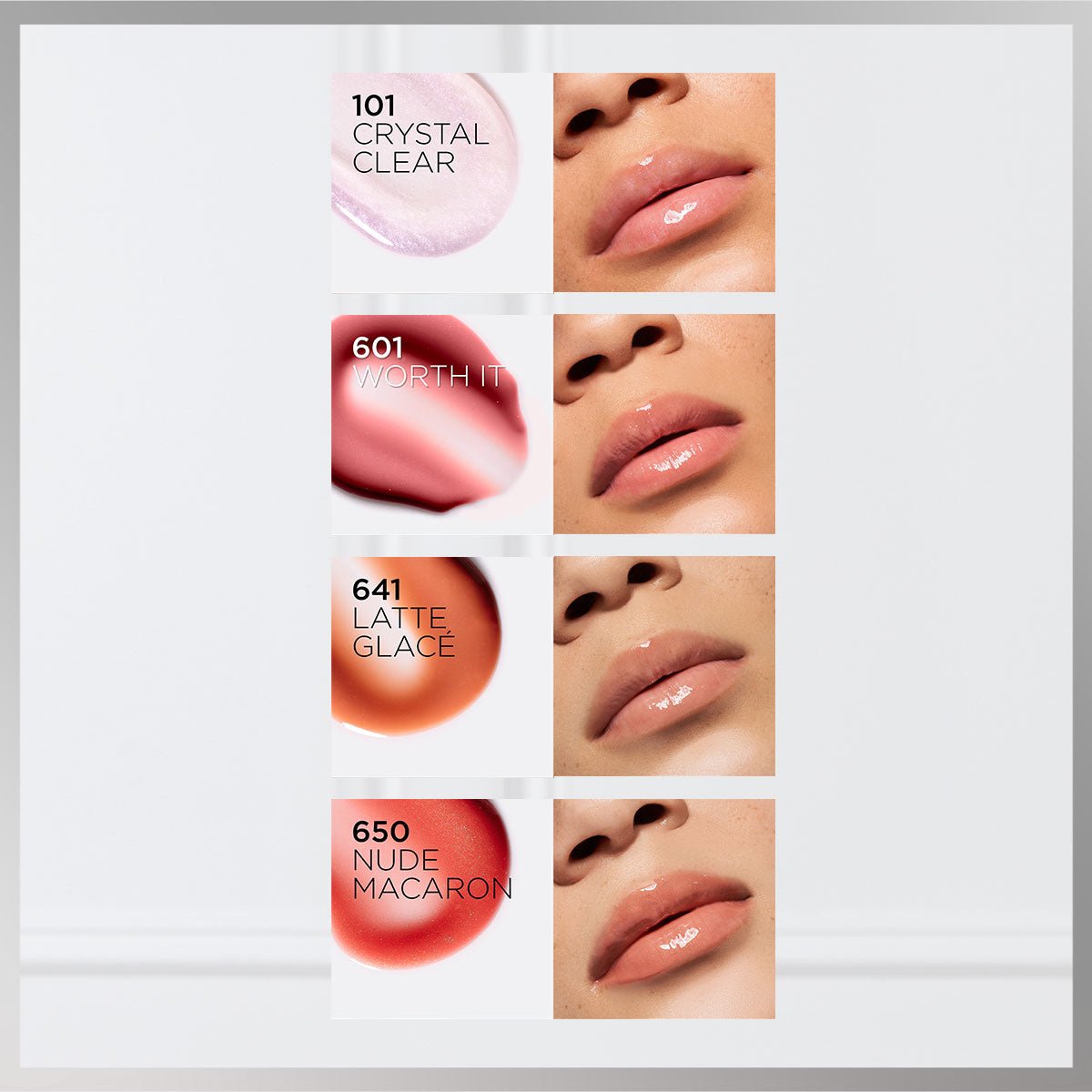 Loreal Paris Plump Ambition Hyaluron Lip Oil Besleyici ve Nemlendirici Dudak Parlatıcısı - 601 Worth It