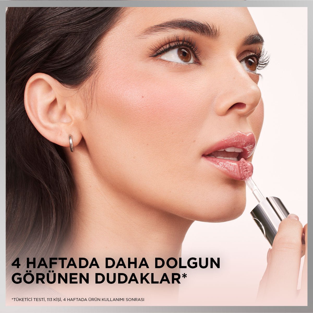 Loreal Paris Plump Ambition Hyaluron Lip Oil Besleyici ve Nemlendirici Dudak Parlatıcısı - 641 Latte Glace
