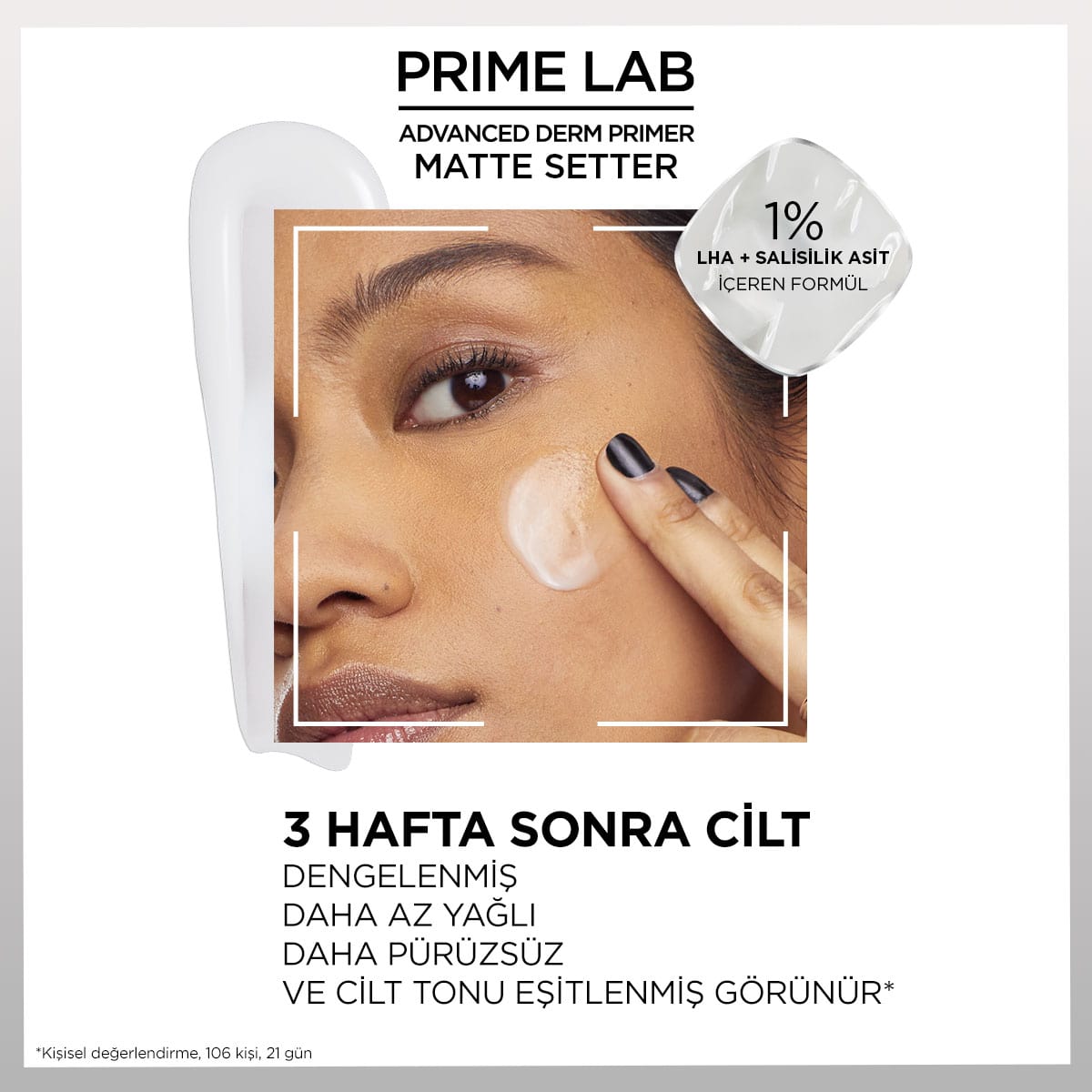Loreal Paris Prime Lab Matte Setter Matlaştırıcı Salisilik Asit İçeren Primer