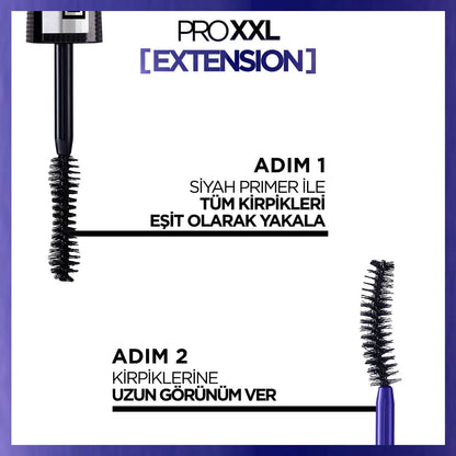 Loreal Paris Pro XXL Extension Çift Taraflı Maskara - Uzunluk Etkisi