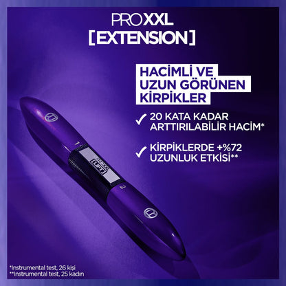 Loreal Paris Pro XXL Extension Çift Taraflı Maskara - Uzunluk Etkisi