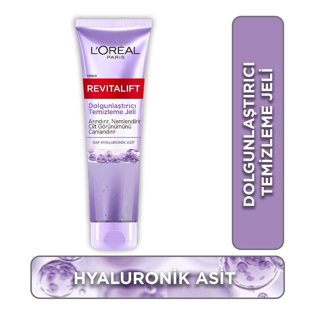 Loreal Paris Revitalift Dolgunlaştırıcı Temizleme Jeli 150ml - Hyaluronik Asit