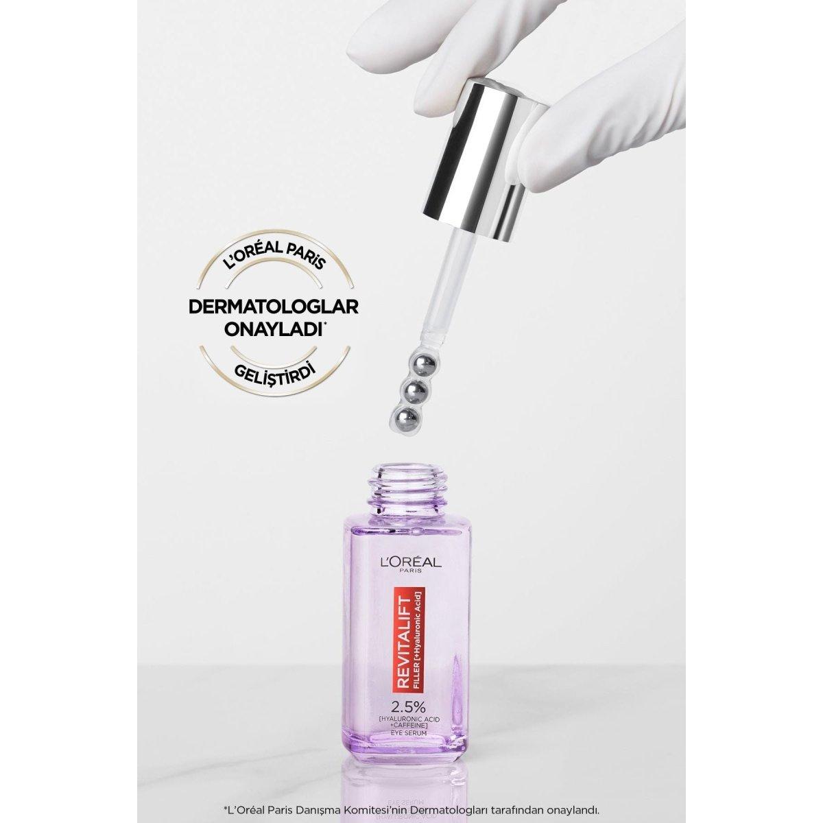 Loreal Paris Revitalift Filler Aydınlatıcı Göz Serumu 20ml