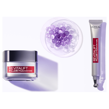 Loreal Paris Revitalift Filler Dolgunlaştırıcı Yaşlanma Karşıtı Göz Bakım Kremi 15ml -Hyaluronik Asit