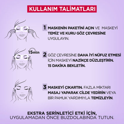 Loreal Paris Revitalift Filler Serinletici Göz Serum-Maskesi