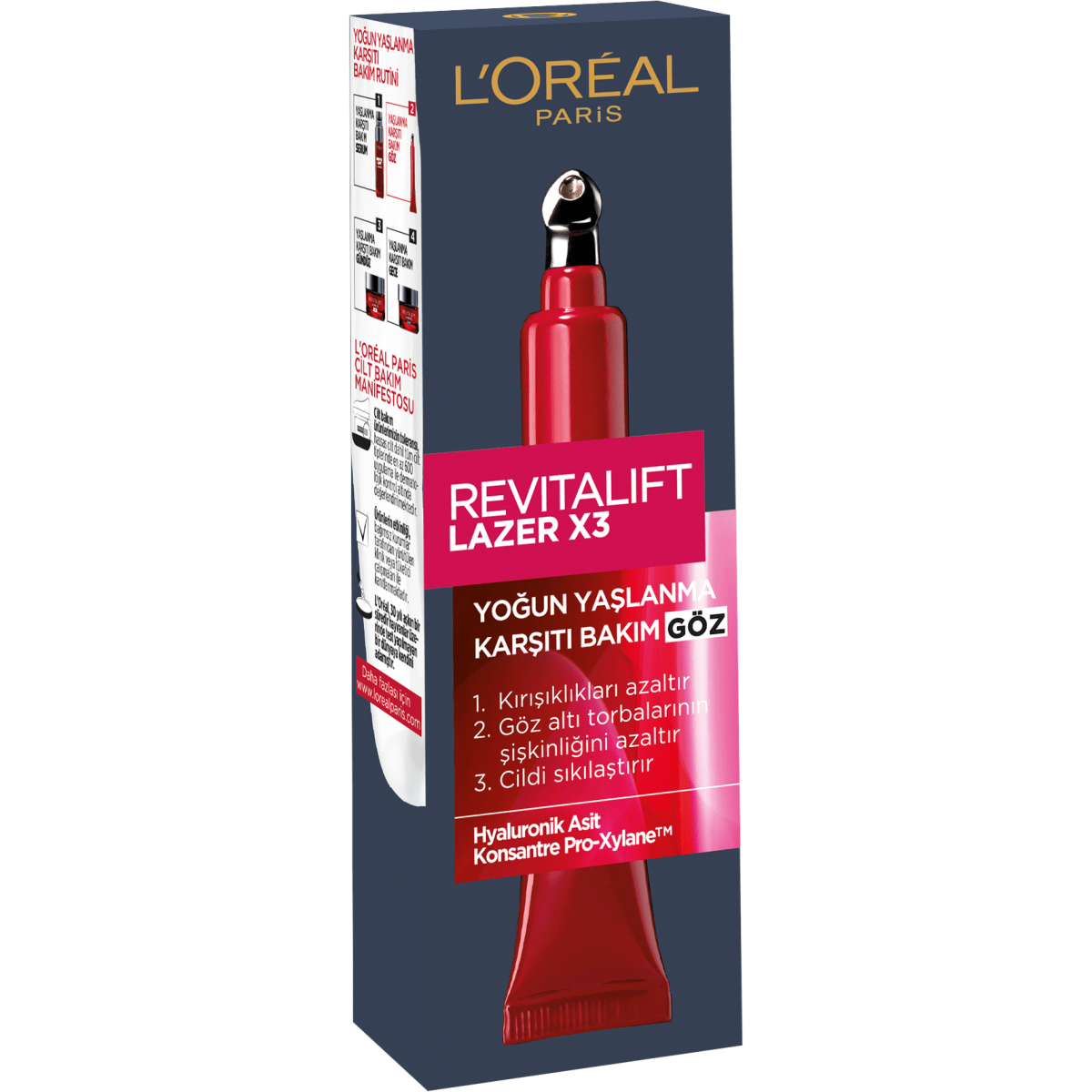 Loreal Paris Revitalift Lazer X3 Yaşlanma Karşıtı Göz Bakım Kremi