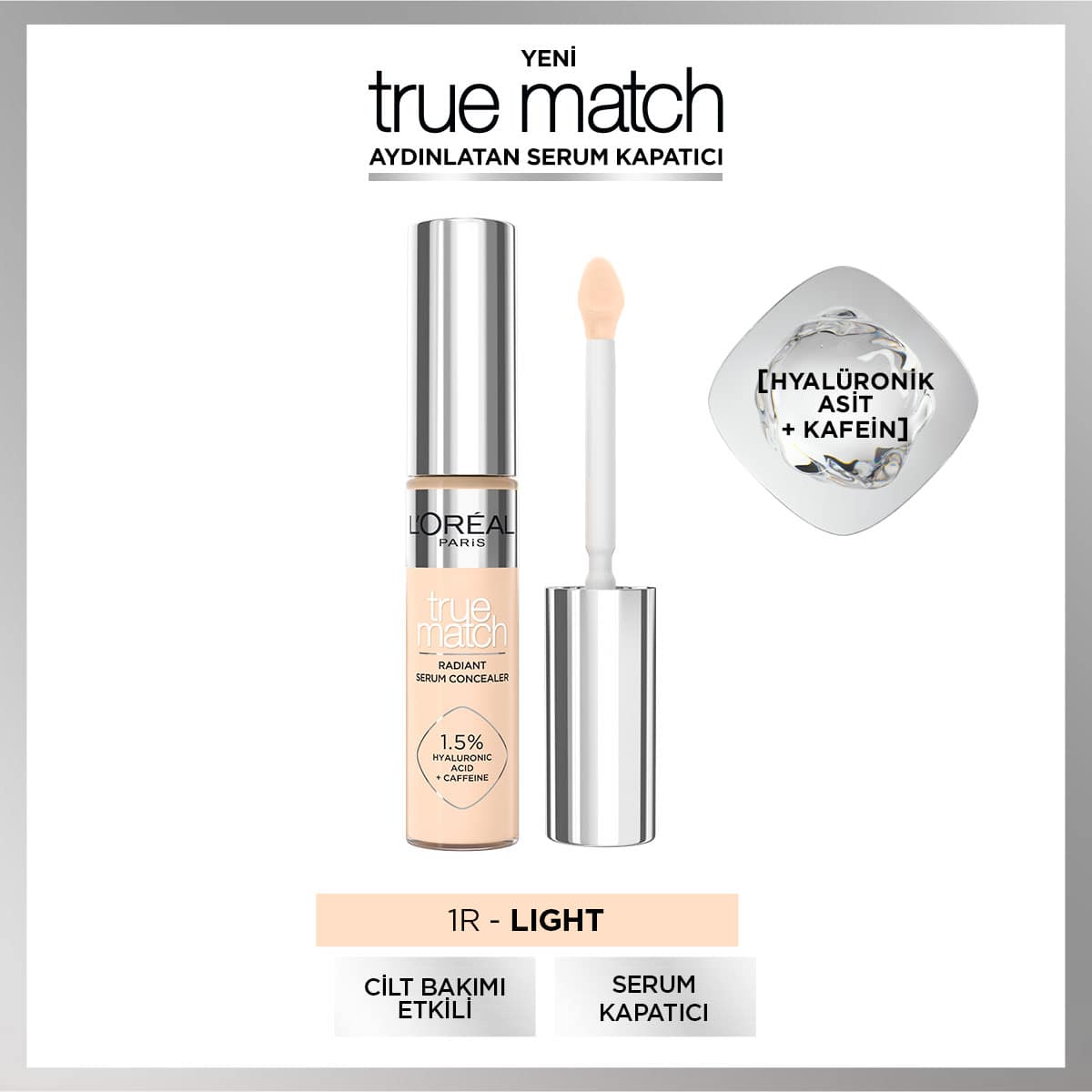 Loreal Paris True Match Aydınlatan Serum Kapatıcı - 1R 11 ml